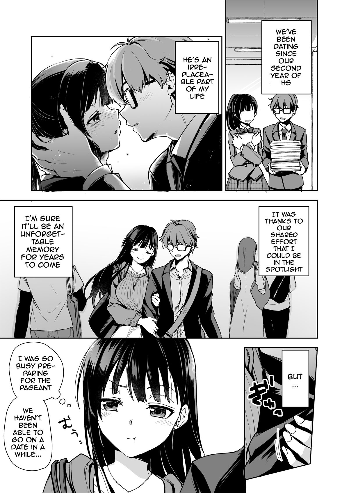 Hentai Manga Comic-Disgraced Memories -Until His Beautiful Girlfriend Gives In--Read-6